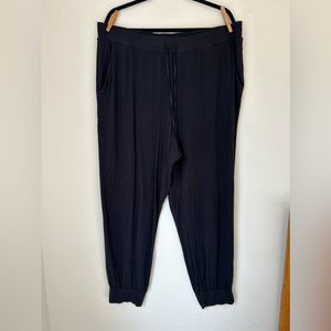 Heavenly by Victoria Jogger Pants, Black, XXL